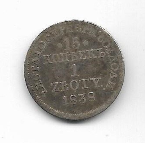 Polen kopeken zloty 1838 - polen, 15