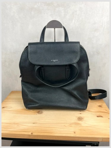 Rucksack leder schwarz - rucksack,