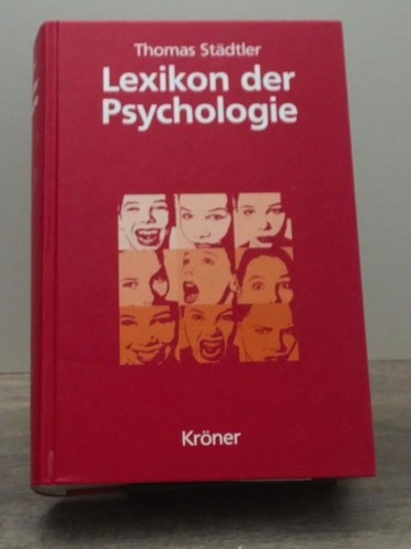 Lexikon der psychologie - lexikon,