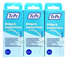 3x TePe Bridge und Implantat