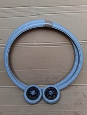 Rollstuhl Set - 2 Reifen 24x1-20 / 25-540 pannensicher + 2 Räder 140x40 (60er)