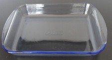 Große Pyrex Ofenform Lasagneform Auflaufform Kuchenform Bräter Glas neuwertig