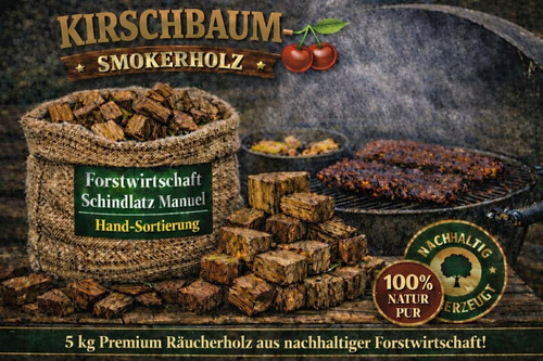 Kirschbaum smokerholz ohne - kirschbaum,