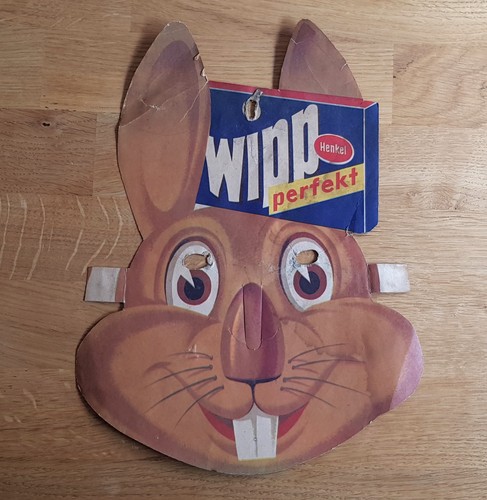 Alte maske hase reklame - maske, henkel