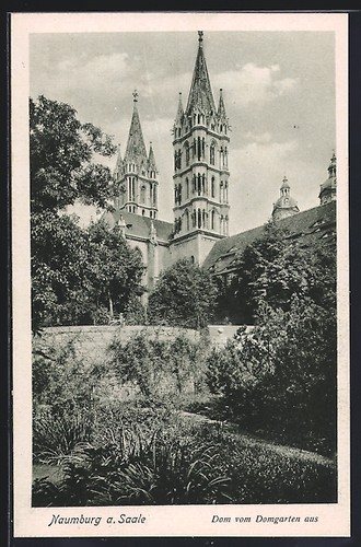 Ansichtskarte naumburg - naumburg, a