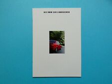 Prospekt / Katalog / Broschüre - BMW 3er E36 - Limousine - 2/1992