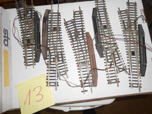 Weichen konvolut 5 stück - konvolut,