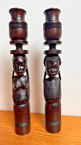 Paar afrikanische ebenholz - paar,