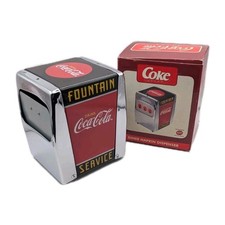 Vintage Coca Cola Serviettenspender verpackt 1999 Made in USA 50er Diner Style