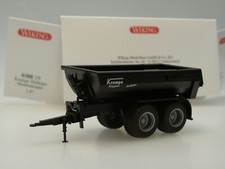Wiking Krampe Halfpipe Muldenkipper, schwarz - 0388 19 - 1:87