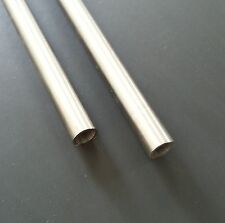 Abverkauf Edelstahlrohr Ø12 x 1,5mm 90cm Rohr Edelstahl V2A geschliffen 900mm