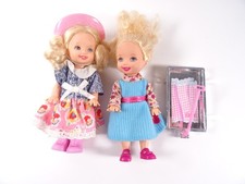 2 Vintage Barbie Shelly-Puppen