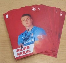 30 AK 1. FC Kaiserslautern 2025/2026 Krahl Kim Joly Sirch Lieberknecht BONUS rar