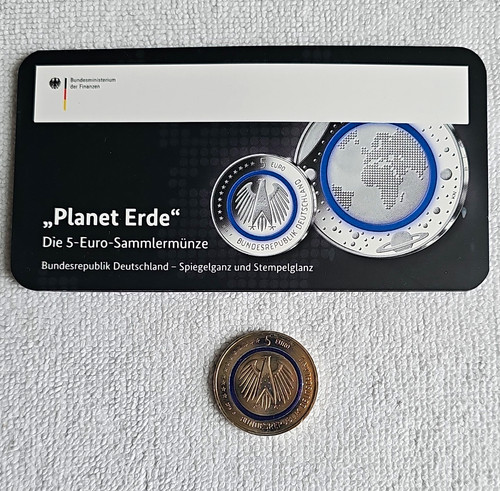 Euro sammlermünze planet - 5,