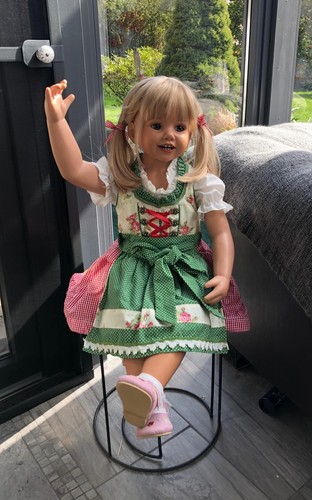 Künstlerpuppe monika - künstlerpuppe,