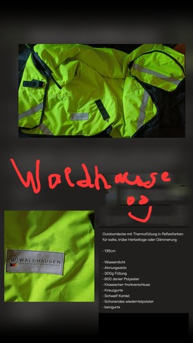 Pferde outdoordecke reflex - pferde,