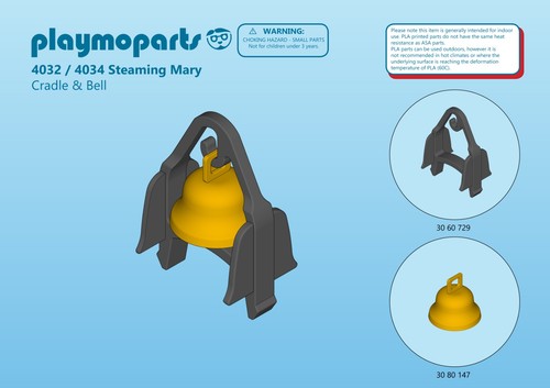 Playmobil steaming mary bell - playmobil,