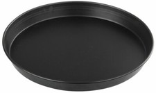 Zenker Backblech Ø 30 cm aus Stahl Schwarz rund Blech Backen Ofen Backzubehör