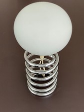 ORIGINAL INGO MAURER SPIRAL SPACE AGE TISCHLAMPE FÜR HONSEL TYP VINTAGE 60/70ER
