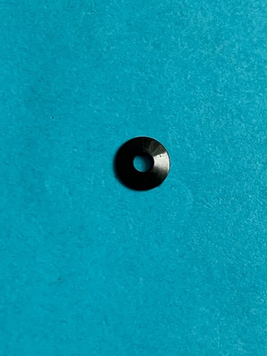 Zeigerscheibe stahl schwarz - zeigerscheibe,