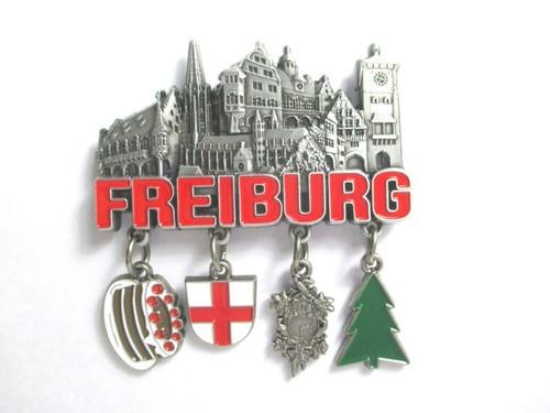 Freiburg magnet charms metall - freiburg,