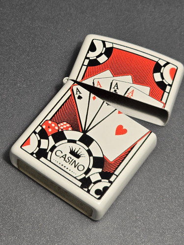 Zippo casino play cards chips - zippo,