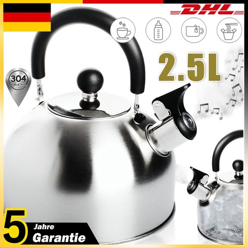 Flötenkessel edelstahl 5l - edelstahl, 2,5l