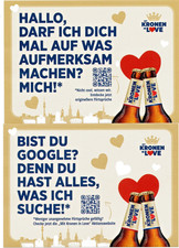 2 Edgarkarten - KRONEN BIER -