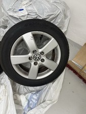 4x VW Alufelgen, LK 5x112, auf Hankook 205/55 R16, 7mm