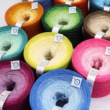 Bobbel Farbverlaufsgarn, Ombré zum Häkeln und Stricken (0,03€/m)