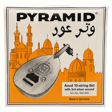 Pyramid Arabische Aoud 10-Saitig | Wound d | Oud-Saiten | Aoud-Strings | 650 000
