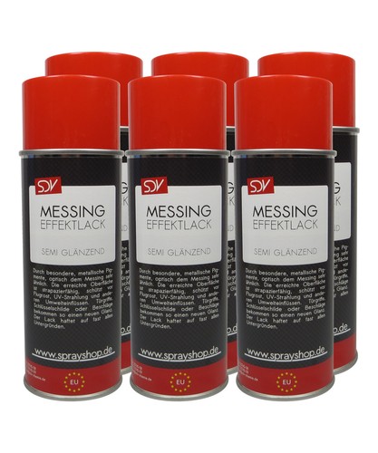 Messing lackspray - 6x,