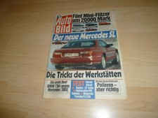 Zeitung Zeitschrift - Auto Bild Heft Nr. 13 / 1987 - Mercedes SL - VW Polo G40