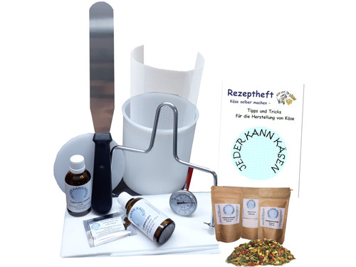 Premium käse herstellung set - premium-käse,