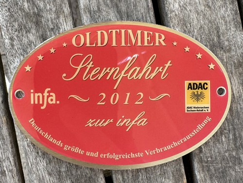 Adac plakette oldtimer - plakette,