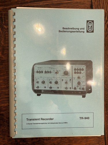 Wandel goltermann 940 - wandel, tr-940