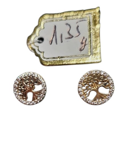 Ohrstecker echt gold - 585, (14