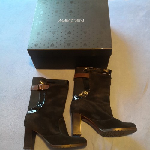 Pollini leder stiefelette mit - pollini,