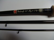 North Western Fliegenrute (3teilig) - 11ft. - 7/8 - Sammlerstück Vintage - neu
