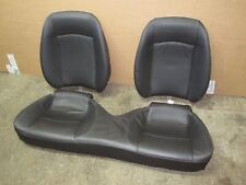 Peugeot 206 CC Rücksitz Rückbank Rücksitzbank Ledersitz Leder schwarz 