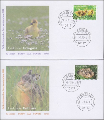 3222 3223 graugans und - 3222-3223,