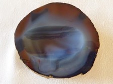 Achat-Stein als Aschenbecher, Schmuck Schale, Geschenk, für Sammler