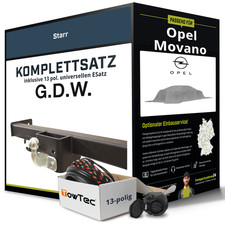 Anhängerkupplung starr für