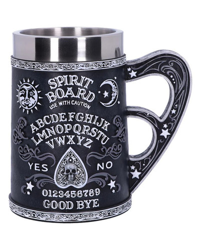 Schwarz weißer ouija brett - schwarz-weißer,