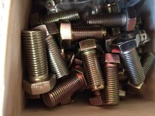 2 Stück Spezial Schrauben 7/16 UNF 25mm Gurtschrauben für Sicherheitsgurt Gurt