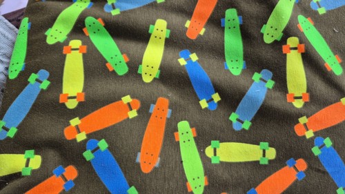 Kinderstoff skater junge - skater,