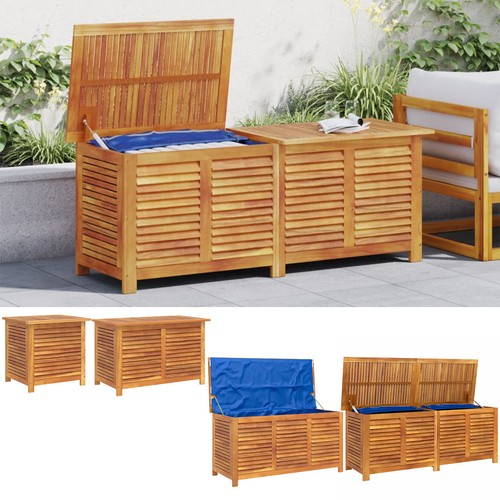 Gartenbox massivholz akazie - gartenbox,