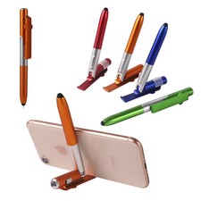4in1 Kugelschreiber Licht Touchpen Smartphone Stand für Büro Arbeit Schule
