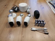 Netgear Arlo Konvolut VMC3030 VMB 3500 Überwachungskamera + Basisstation