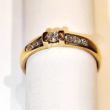 Goldring 8K= 333 Gold  Gr 57,5